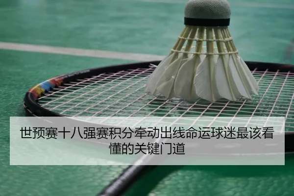 世预赛十八强赛积分牵动出线命运球迷最该看懂的关键门道